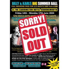 Billy & Karls Big Summer Ball - June 2024