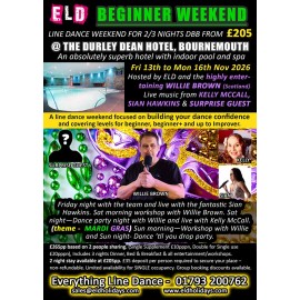 Beginner Weekend Bournemouth with Willie Nov 2026