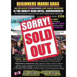 Beginners Mardi Gras Weekend Bournemouth March 2027