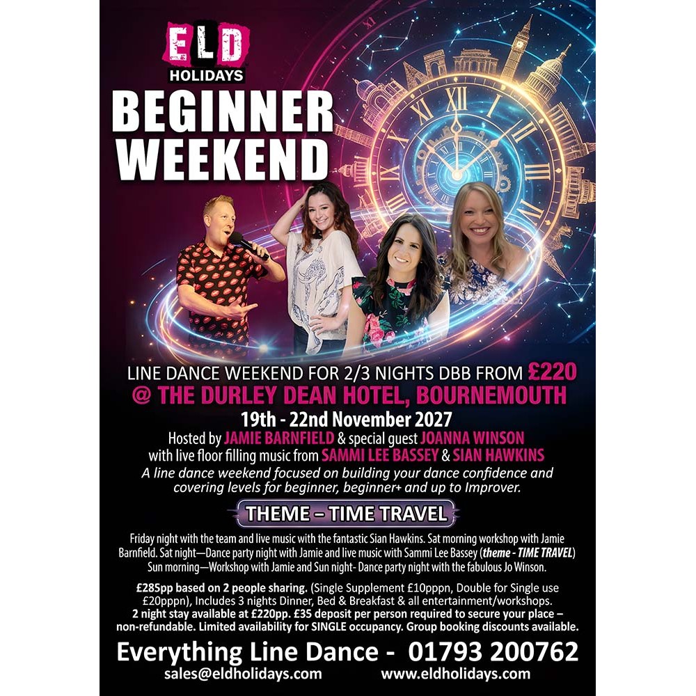 Beginner Weekend Bournemouth with Jamie Nov 2027